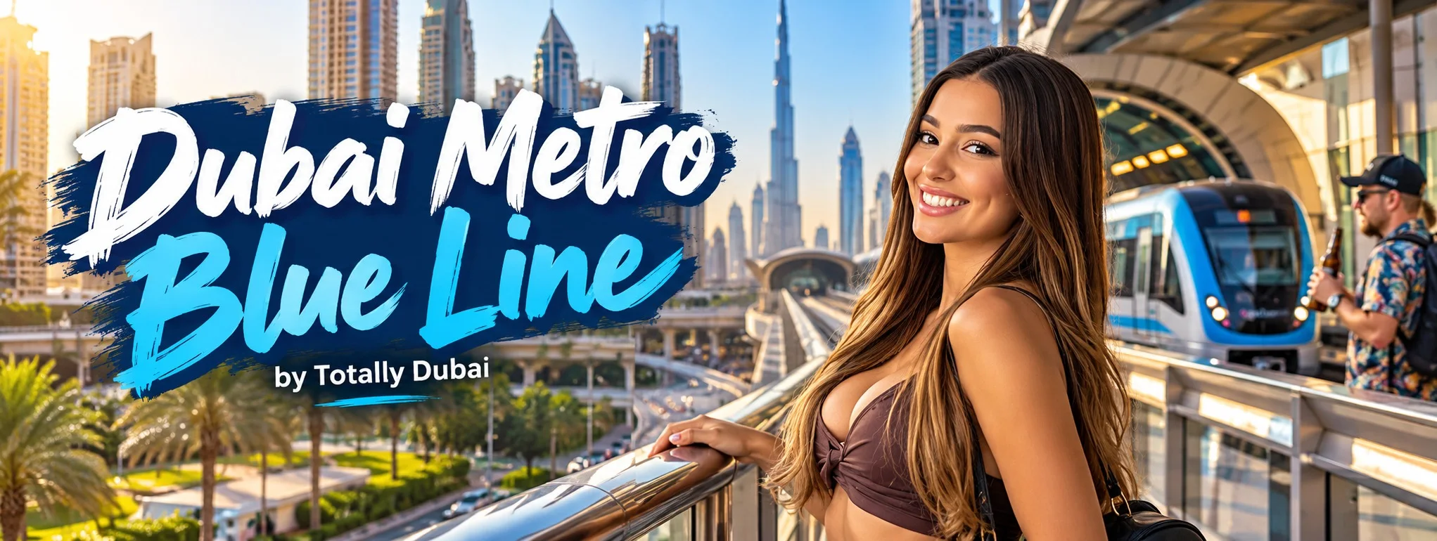 Dubai Metro Blue Line — What Visitors Need to Know