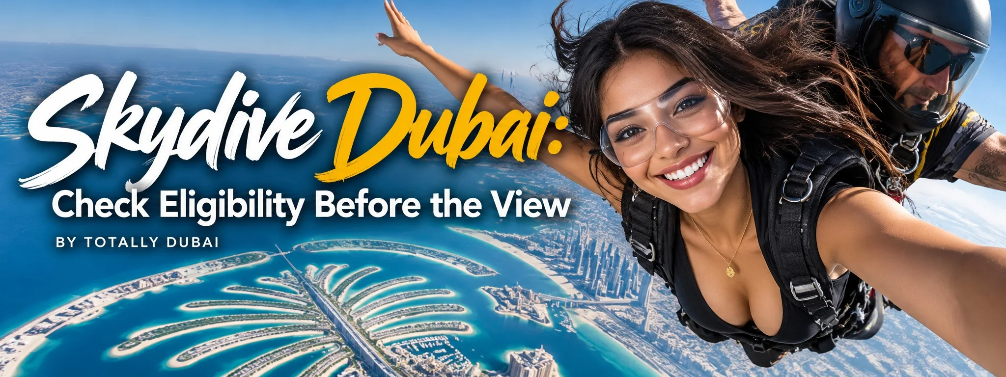 Skydiving in Dubai