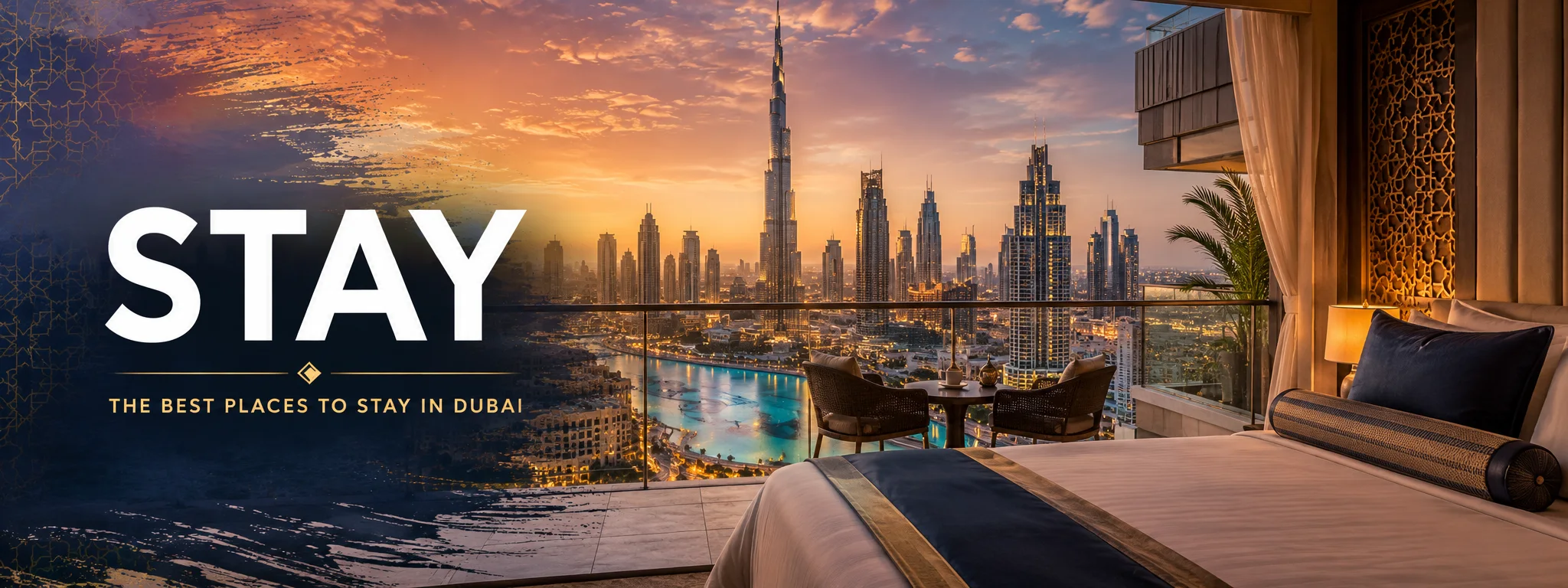 Dubai hotel and resort skyline